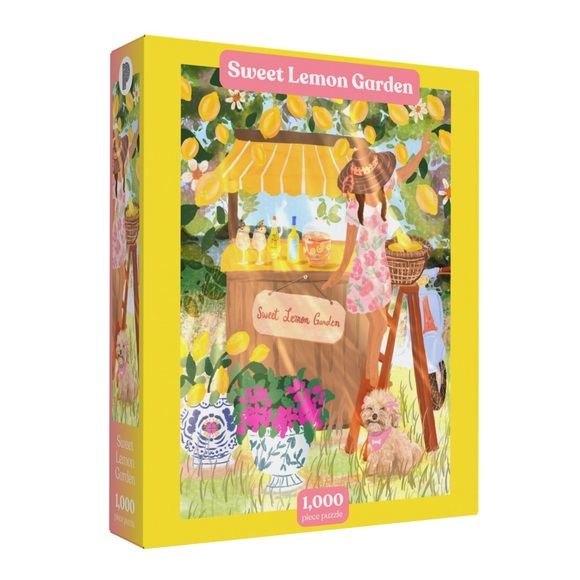 Puzzledly Other - Puzzledly Sweet Lemon Garden 1000 Piece Puzzle